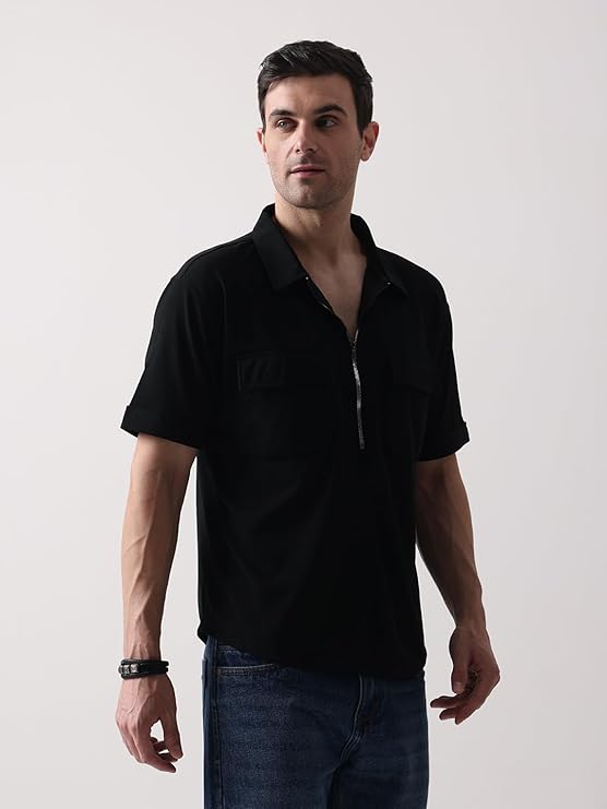 Shirt for Men | Mens Casual Shirt | Men Stylish Korean Shirt | Men Polycotton Shirt | Men's Regular Fit