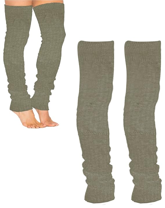 Warm Winter Woolen Leg Socks for Men Women