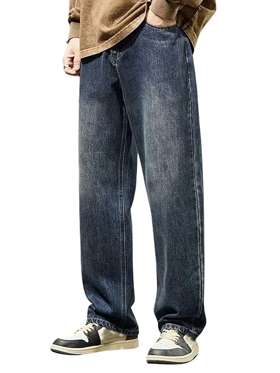 Men Pants | Denim Jeans | Baggy Jeans for Men | Loose FIT Jeans for Men | Stylish Jeans for Men