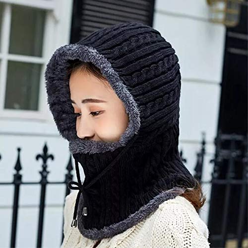 Winter Knitted Beanie Winter Woolen Cap for Men and Women