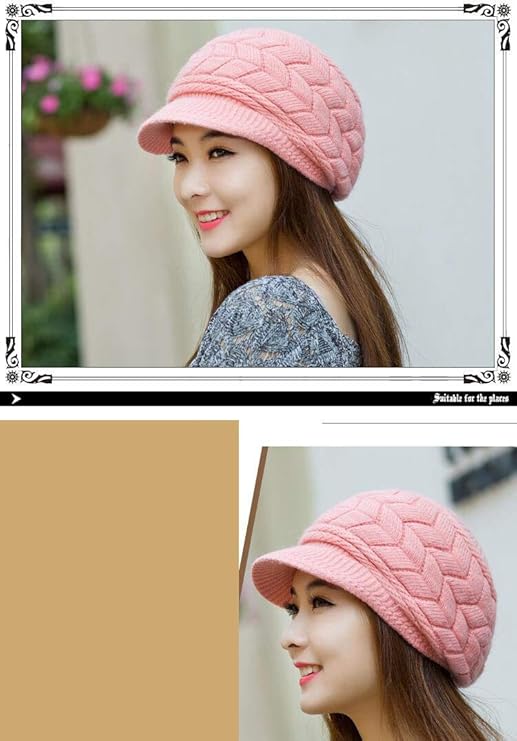 Unisex Wool Men and Women Winter Cap