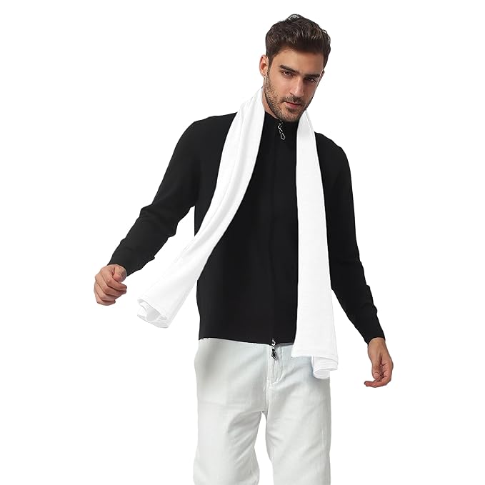 Men's Summer Muffler full Cotton single color