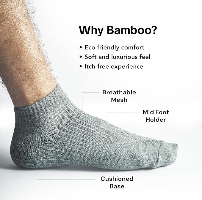 Ultra Soft Double Padded Comfortable Bamboo Socks
