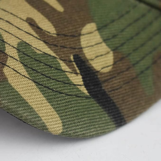 Dark Green Army Camouflage Sun Visor Sport Golf Adjustable Summer Cap