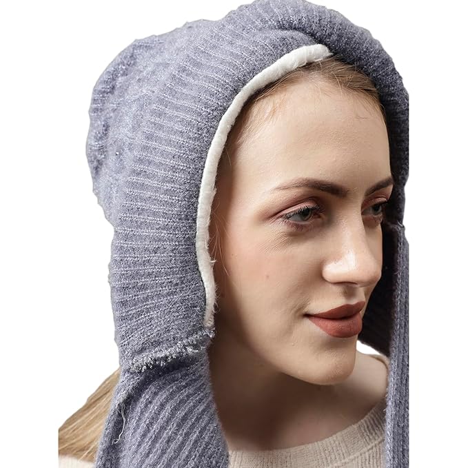 Snow Proof Inside Fur Acro Wool Unisex Cap