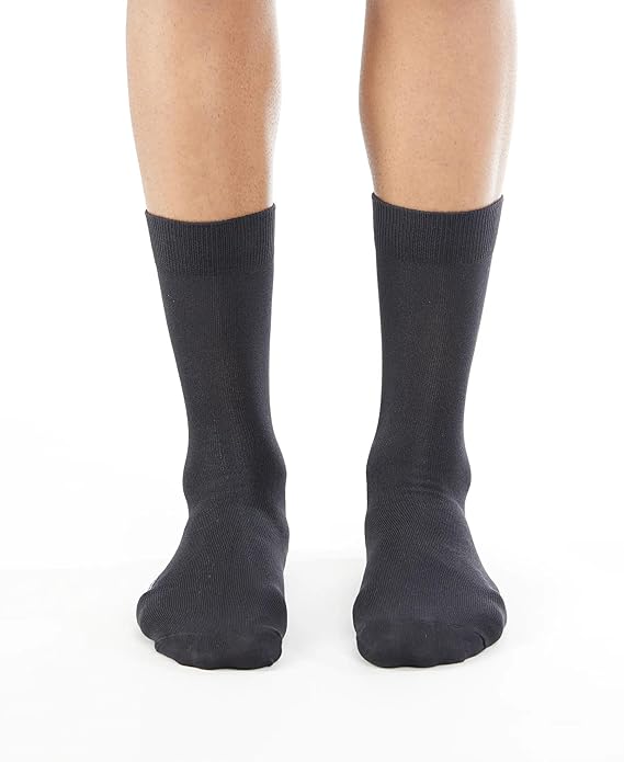 men's-mercerized-cotton-stretch-crew-length-socks
