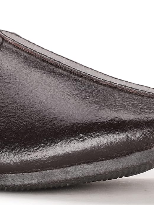 Men's Leather Flat Mojari