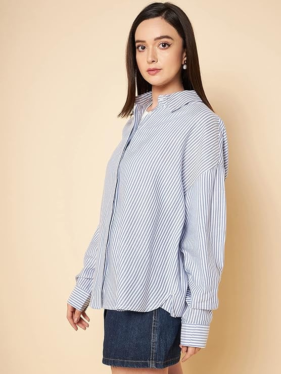 Women's Cotton Oversized Fit Shirt