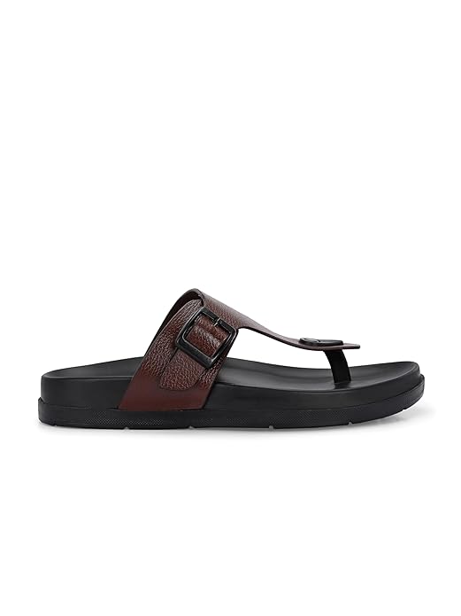 Men's Sandals with Open Toe Strap/Perfect Fit for Summer and Rainy Season Easy to Walk Slipper, Chappal/Stylish Casual Trendy Floaters