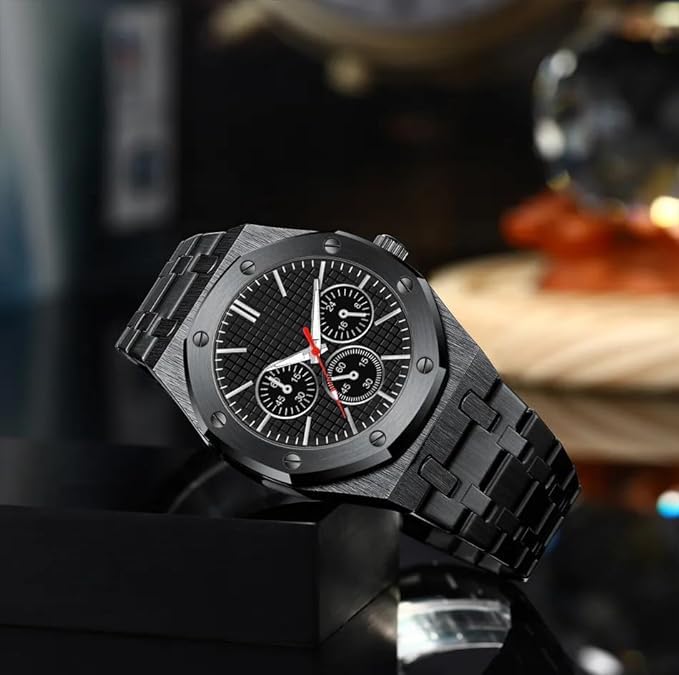 Multi Dial Multi Case Multi Belt Unisex Watch Men