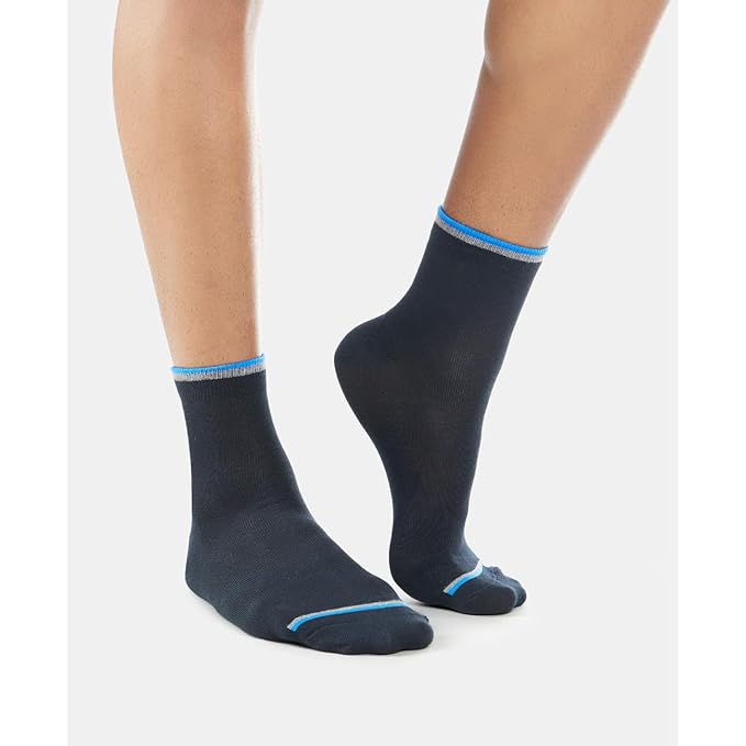 Men's Compact Cotton Stretch Ankle Length Socks