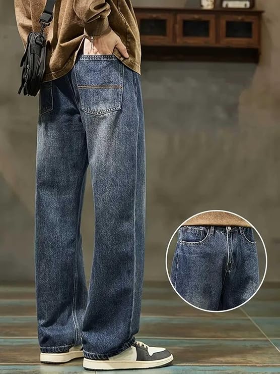 Men Pants | Denim Jeans | Baggy Jeans for Men | Loose FIT Jeans for Men | Stylish Jeans for Men