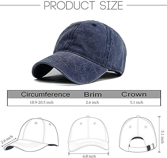 Blue Plain Breathable Head Caps
