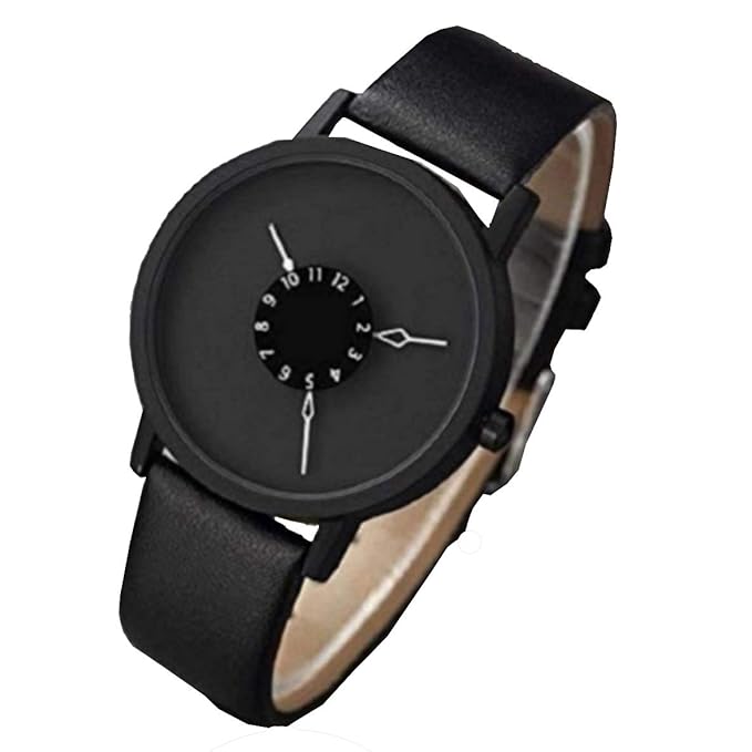 Analog Black Dial Men's Watch - cakri
