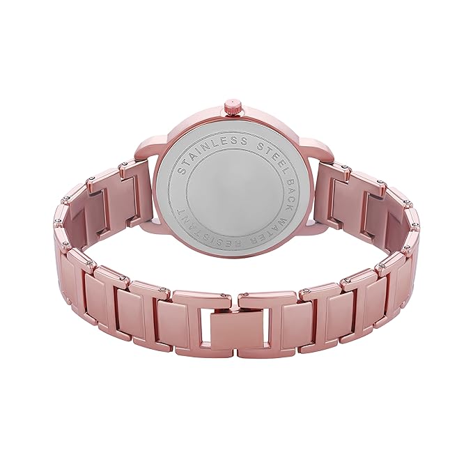 Analog Rose Gold Dial Women's Watch