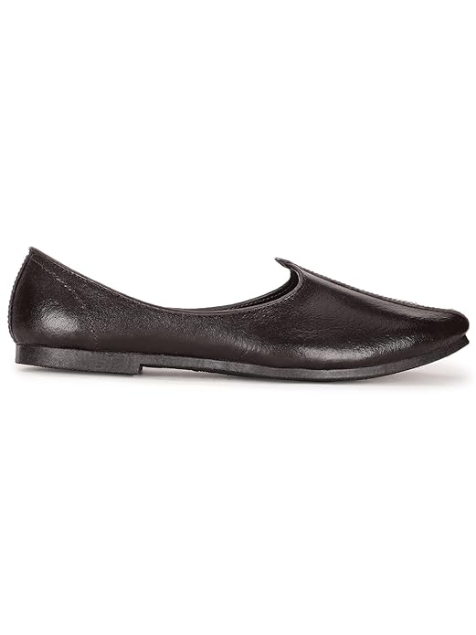 Men's Leather Flat Mojari