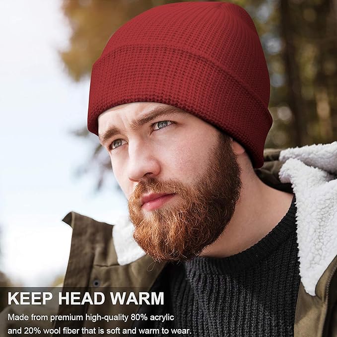 Winter Cap for Men, Winter Cap for Women, Beanie Cap for Men