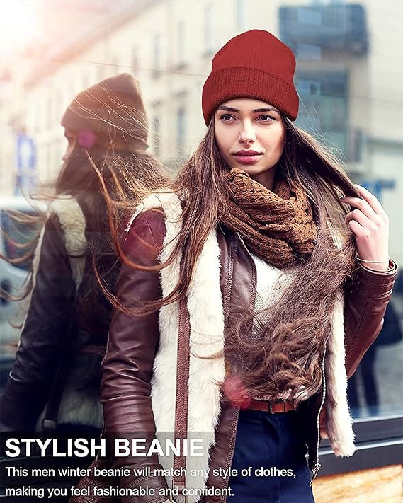 Winter Cap for Men, Winter Cap for Women, Beanie Cap for Men