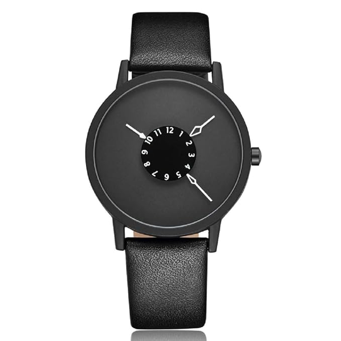 Analog Black Dial Men's Watch - cakri