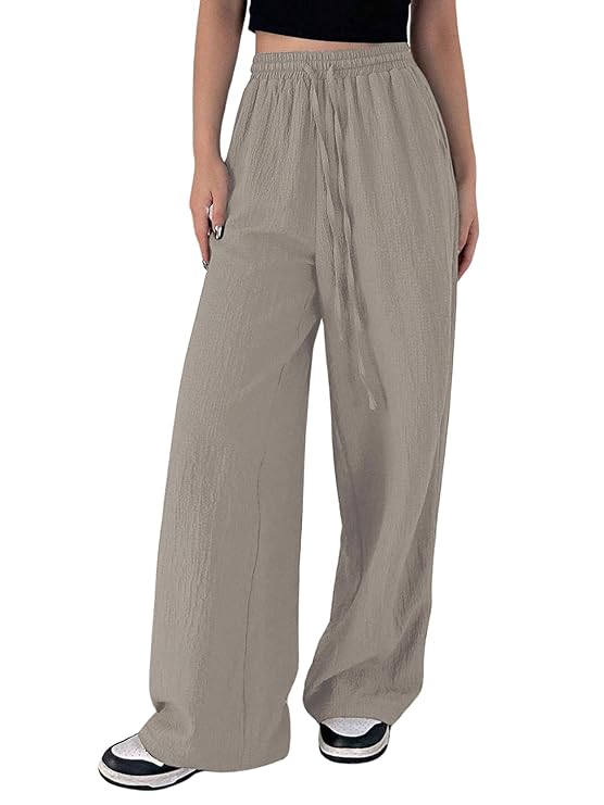 Women's Loose High Rise Trouser