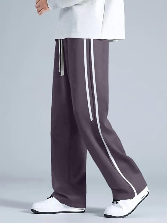 Men's Loose Mid Rise Track Pants