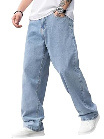Baggy Denim Jeans Pants for Men