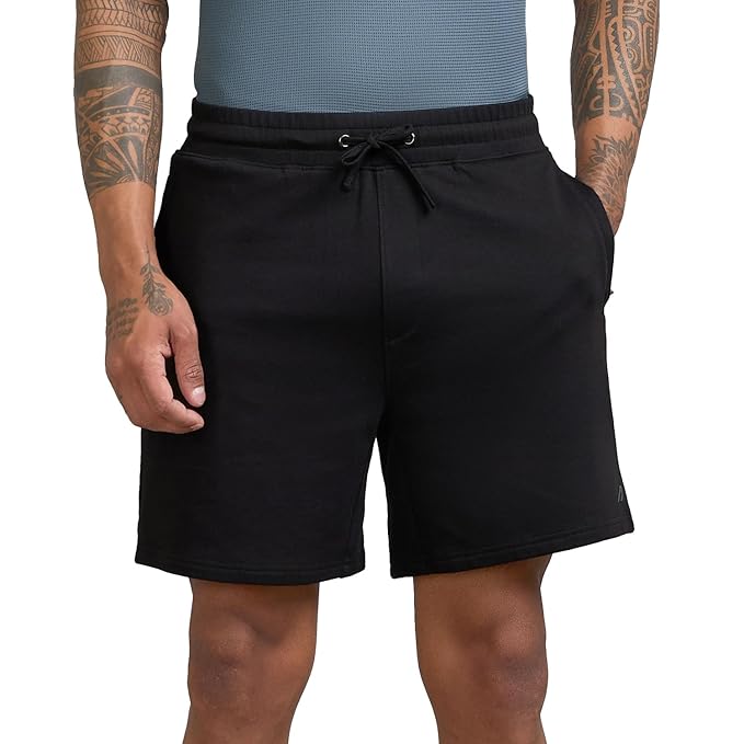 Mens 2 Pack Polyester Yoga Short