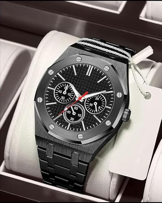 Multi Dial Multi Case Multi Belt Unisex Watch Men